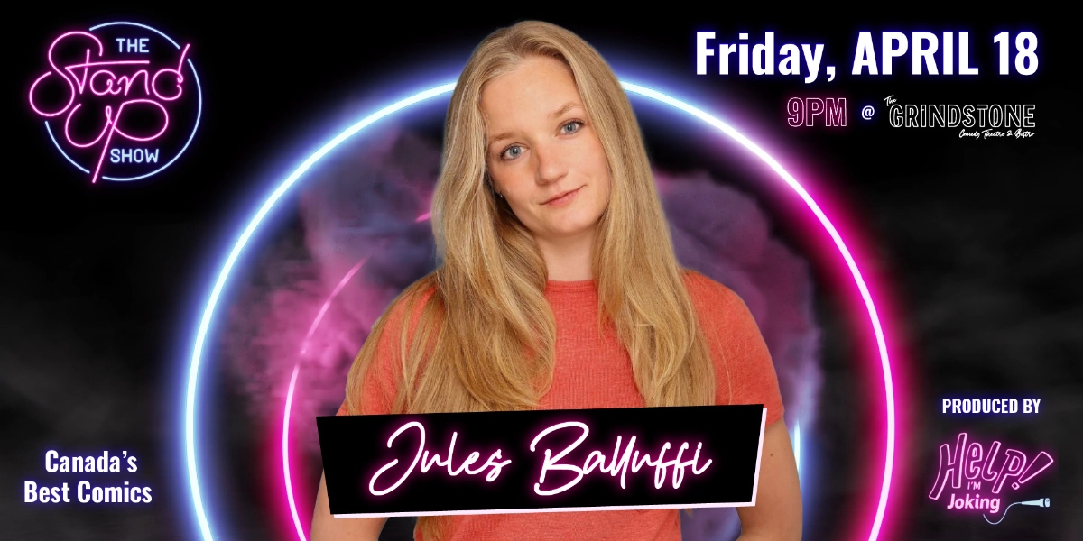 Event image for The Stand Up Show-Jules Balluffi