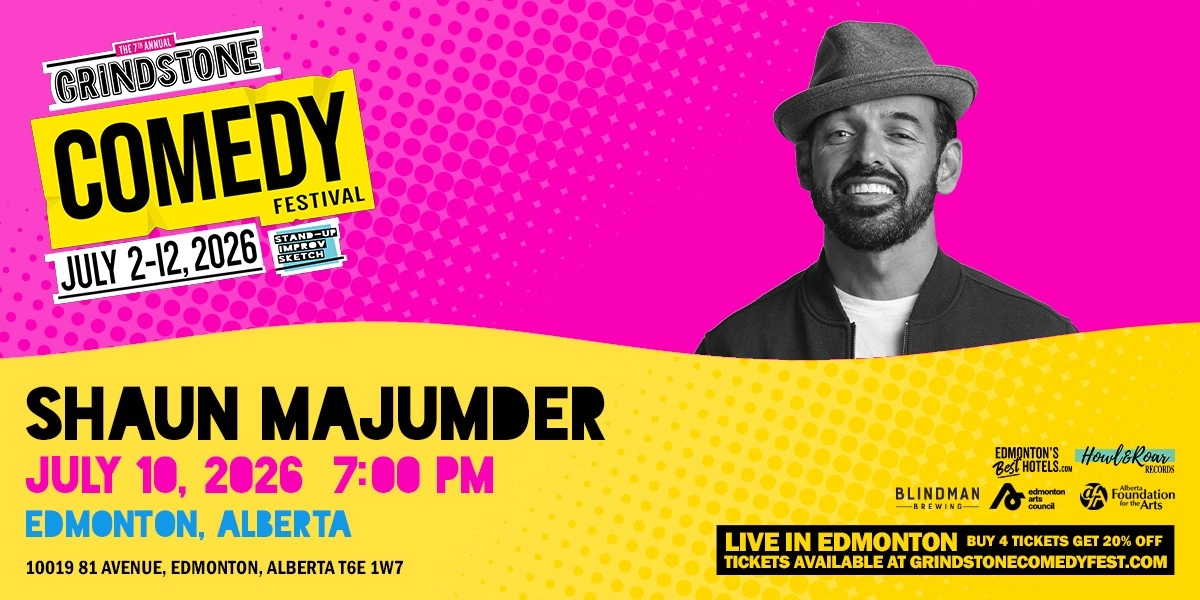 Event image for Shaun Majumder at the Howl & Roar Stage - GCF 2026