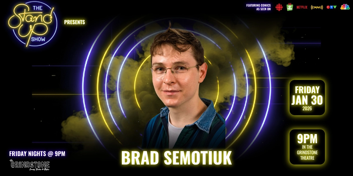 Event image for The Stand Up Show: Brad Semotiuk