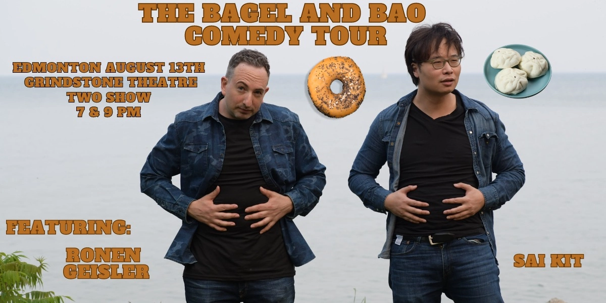 Event image for Bagel and Bao Comedy Tour Featuring Sai Kit and Ronen Geisler