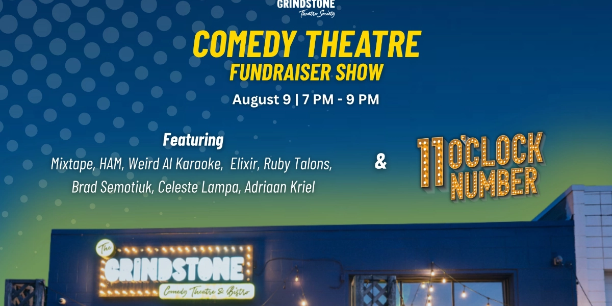 Event image for The Grindstone Comedy Theatre Fundraiser Show!