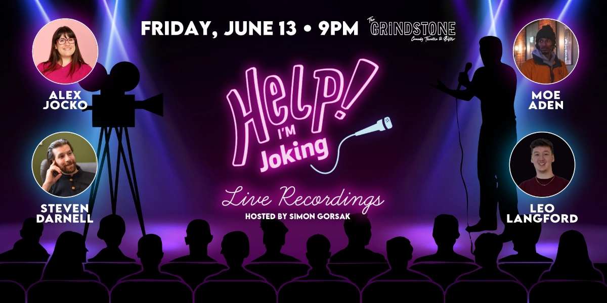 Event image for Help! I'm Joking - Live Recording!