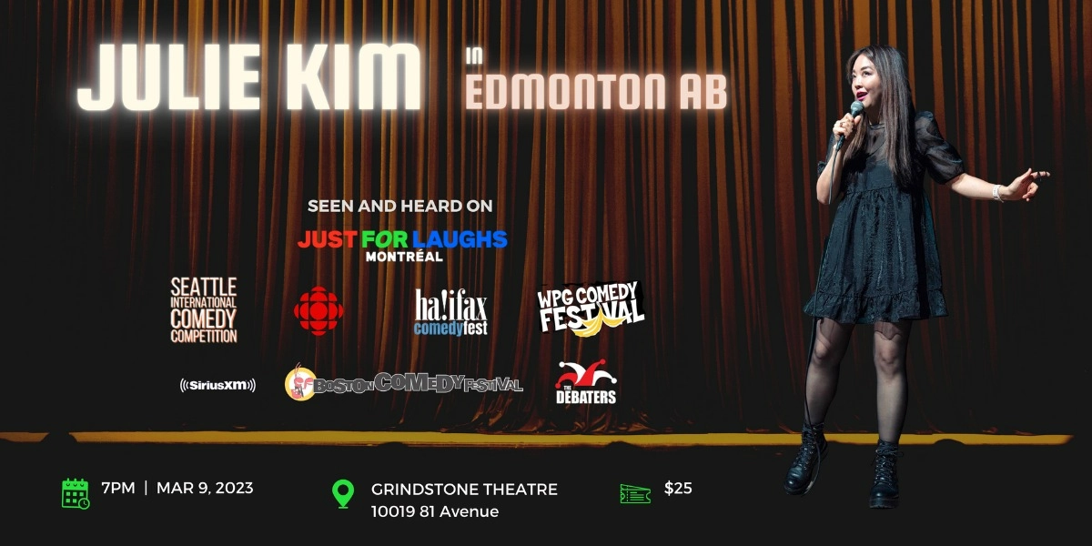 Event image for Julie Kim LIVE in Edmonton