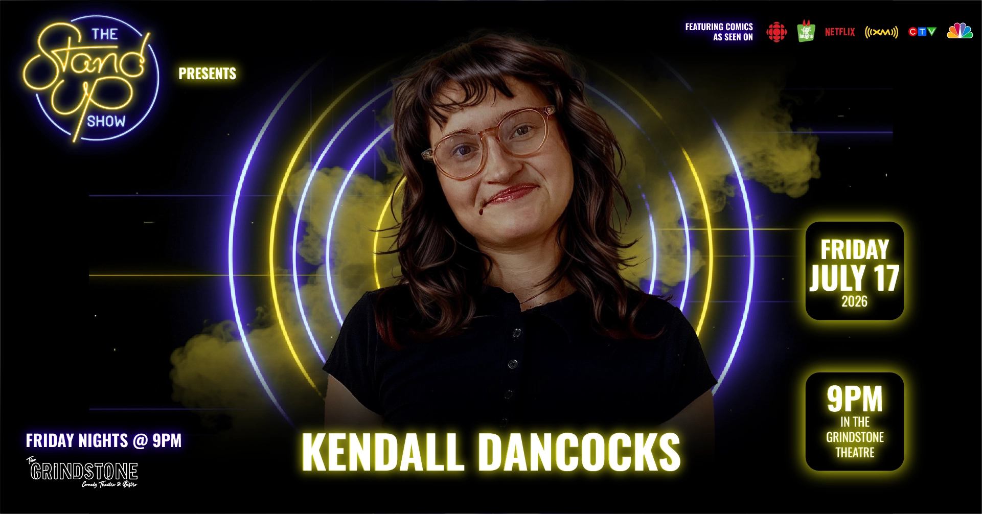 Event image for The Stand Up Show: Kendall Dancocks