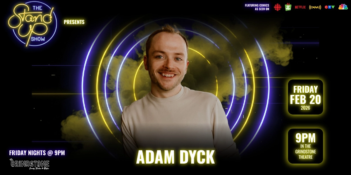 Event image for The Stand Up Show: Adam Dyck
