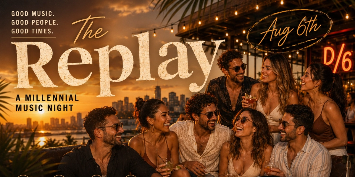 Event image for The Replay 03 - Millenial Music Night