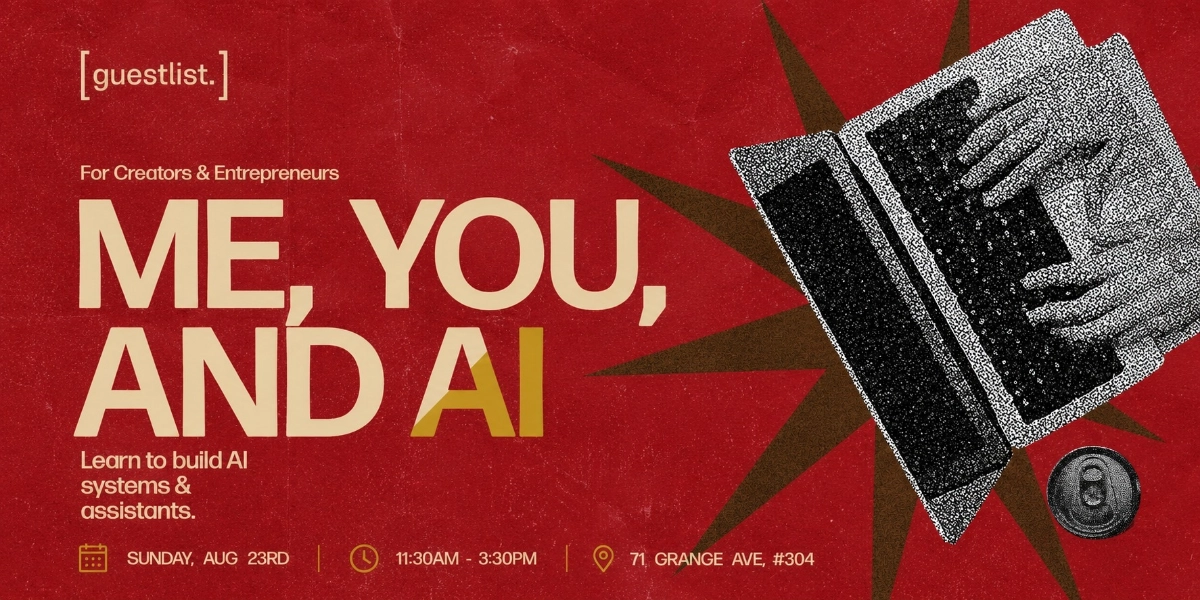 Event image for Me, You, and AI