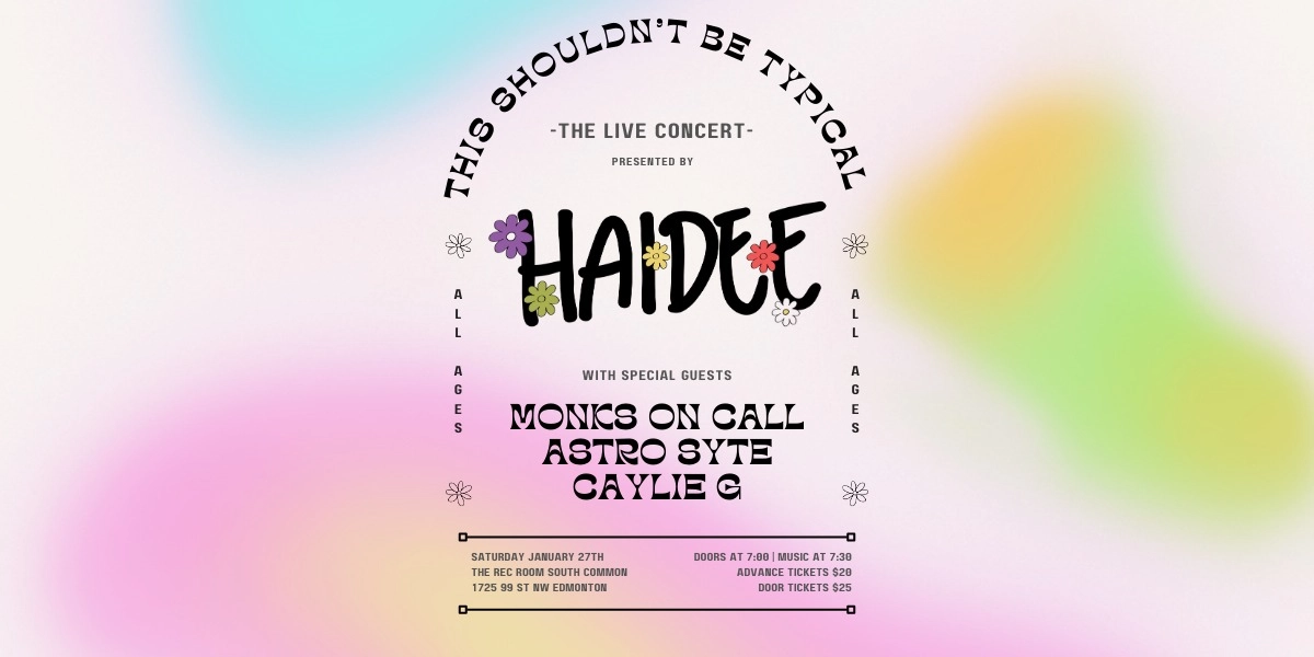 Event image for This Shouldn't Be Typical: The Live Concert
