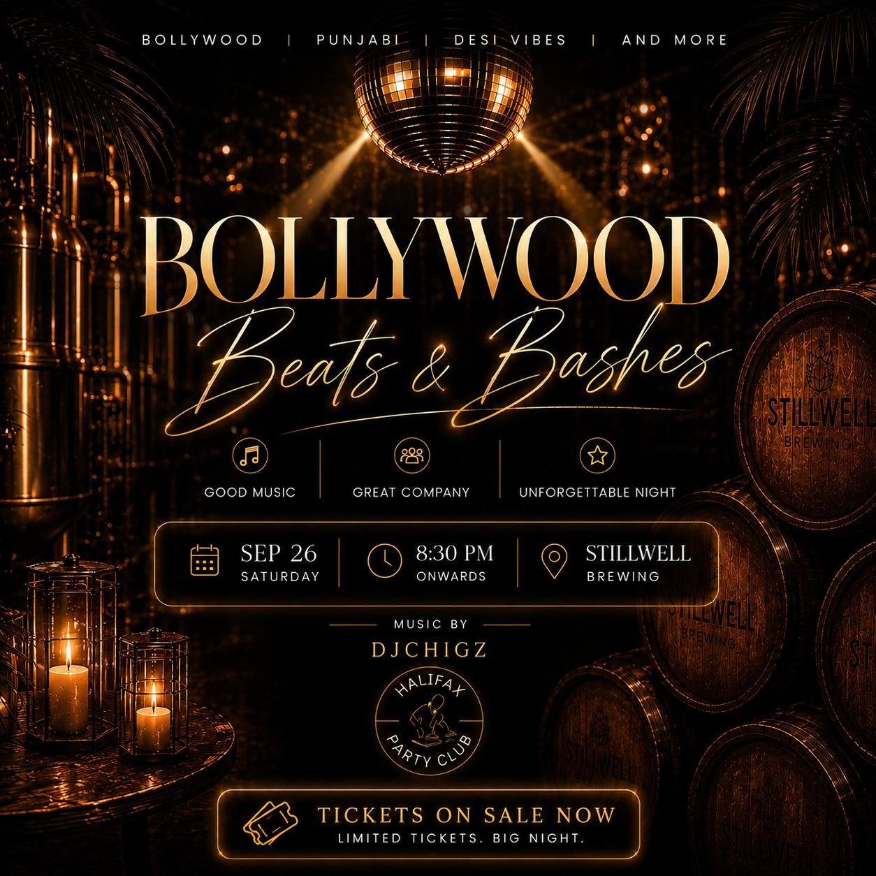Event image for Bollywood Beats&Bashes