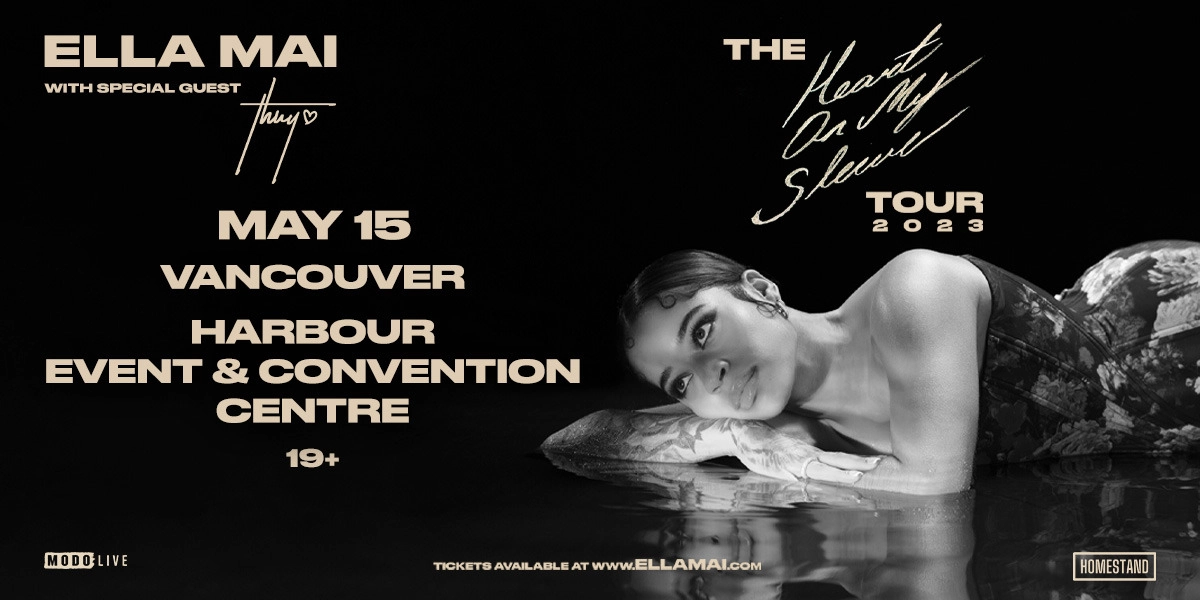 Event image for ELLA MAI - THE HEART ON MY SLEEVE TOUR