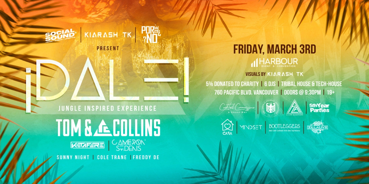 Event image for ¡DALE! Jungle Inspired Experience - Vancouver