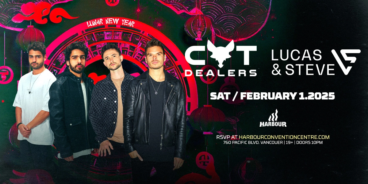 Event image for LUNAR NEW YEAR - CAT DEALERS + LUCAS & STEVE
