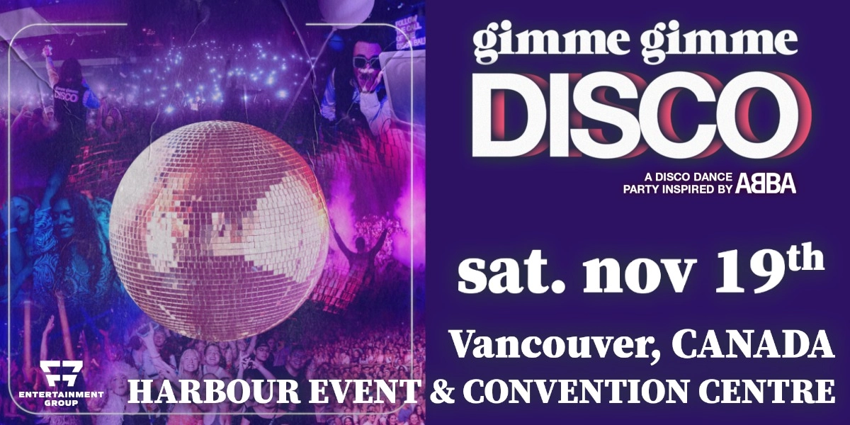 Event image for F7 Entertainment Presents: GIMME GIMME DISCO A Disco Dance Party Inspired by ABBA