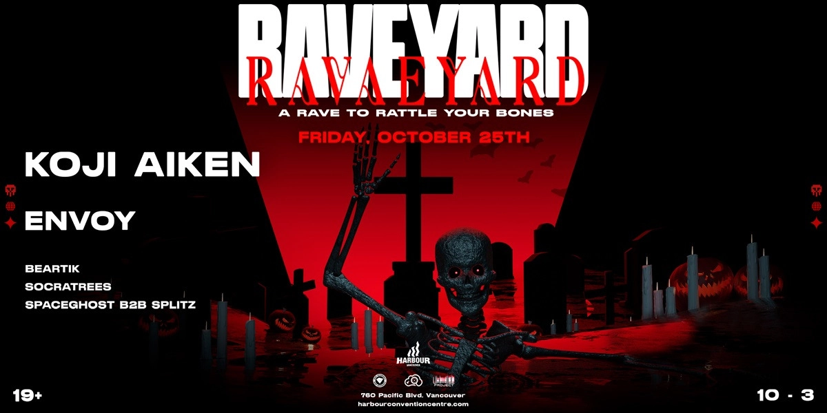 Event image for RAVEYARD: A Haunted Halloween Rave