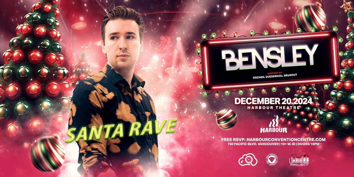 Event image for SANTA RAVE W/ BENSLEY