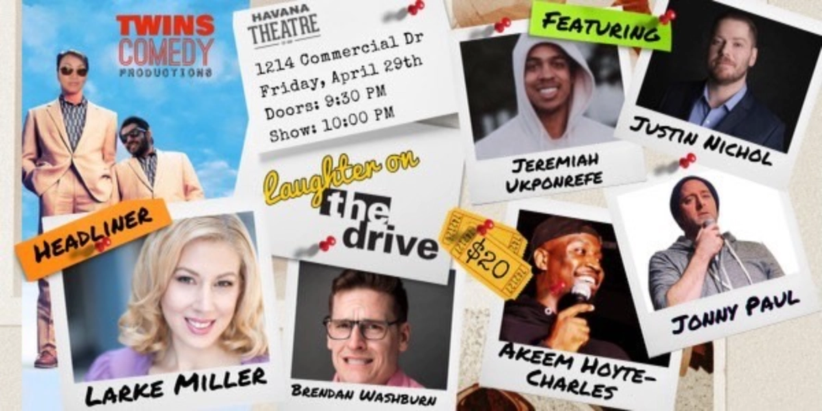Event image for Laughter On The Drive - Apr. 29