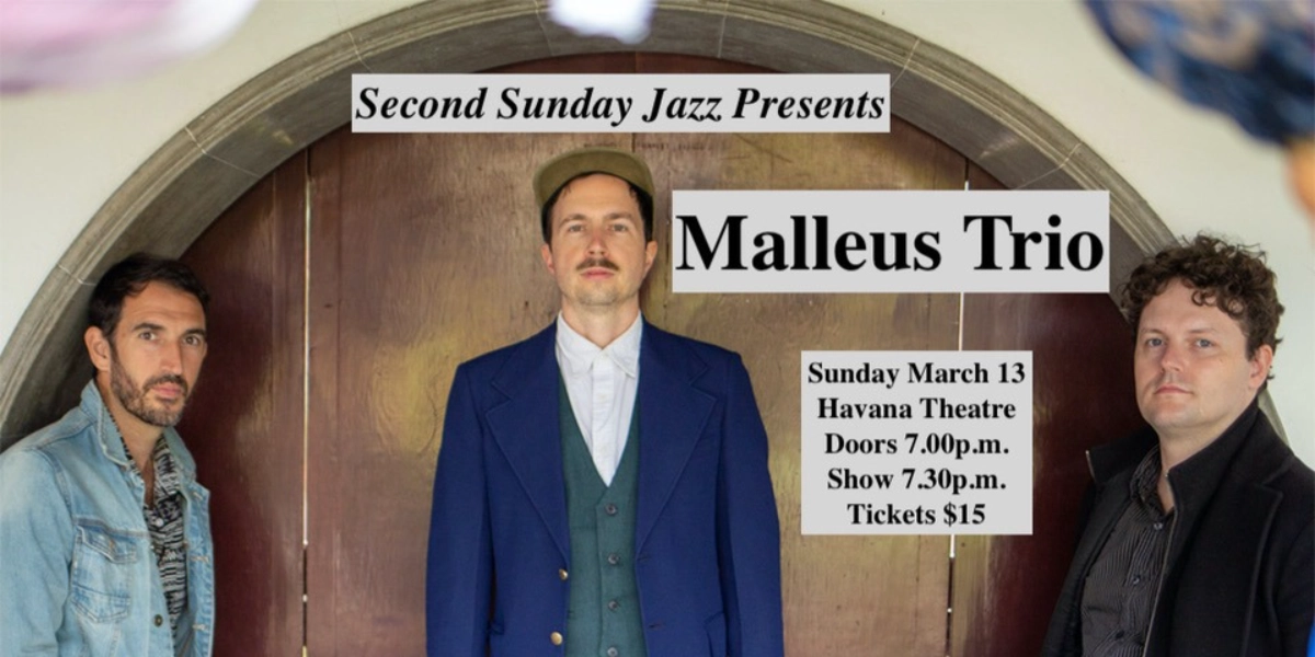 Event image for Second Sundays Jazz - Malleus Trio