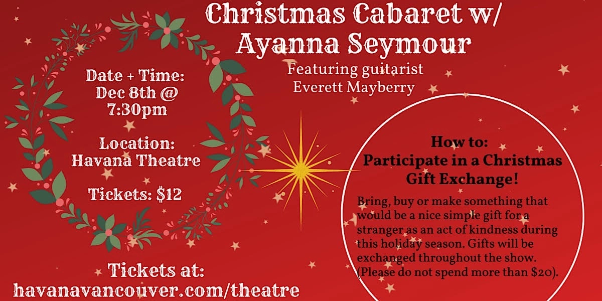 Event image for Christmas Cabaret!