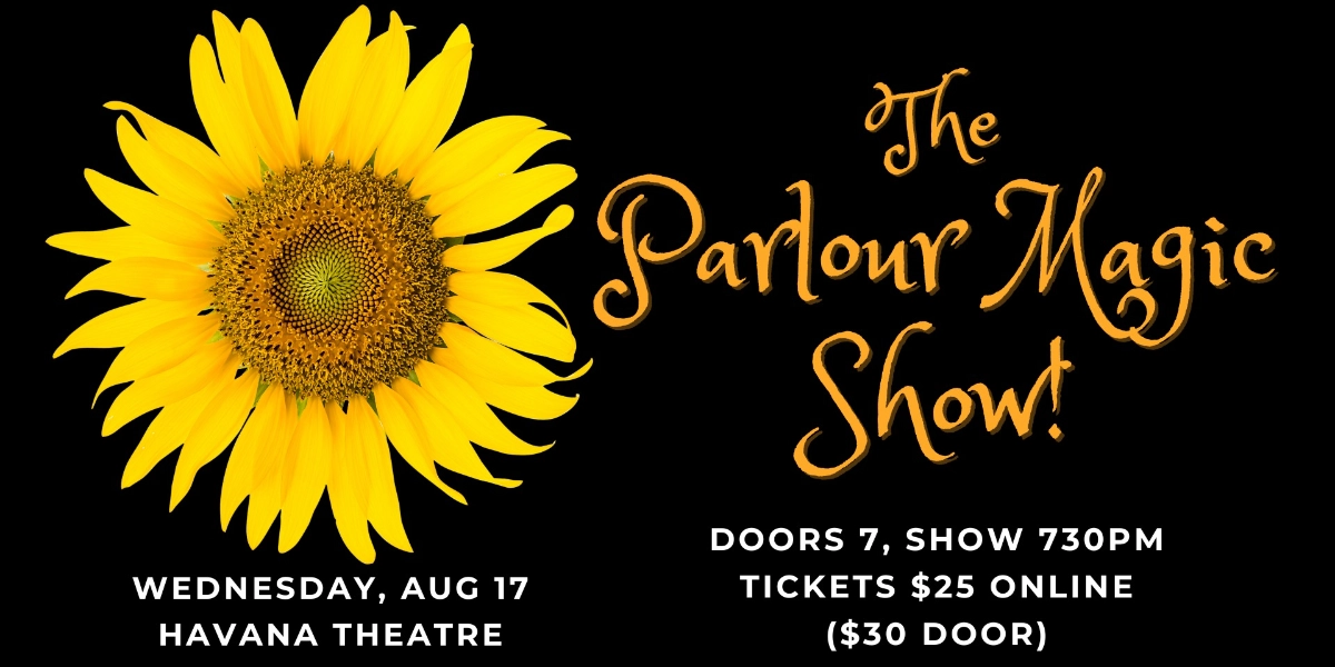 Event image for Parlour Magic Show - Aug. 17
