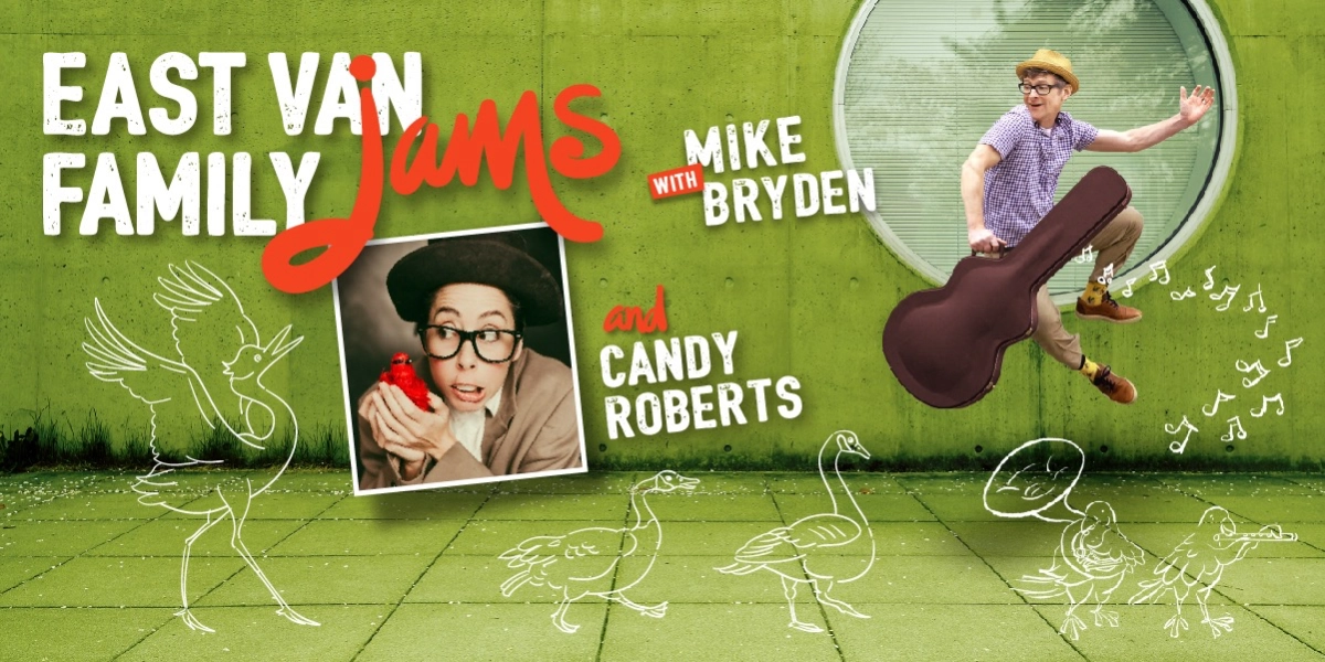 Event image for POSTPONED - East Van Family Jams with Mike Bryden