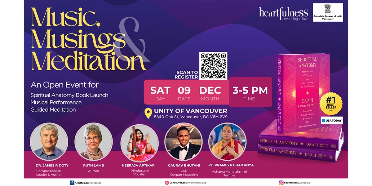 Event image for Music, Musings & Meditation