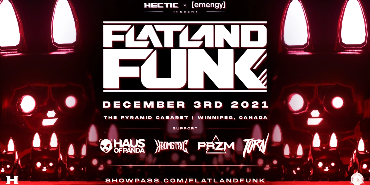 Event image for FLATLAND FUNK | December 3rd @ The Pyramid Cabaret