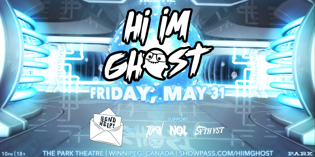 Event image for Hi I'm Ghost | May 31st @ The Park Theatre - Hectic Events