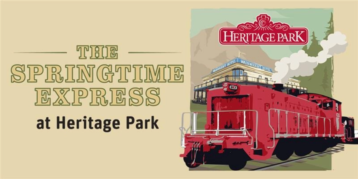 Event image for The Springtime Express at Heritage Park