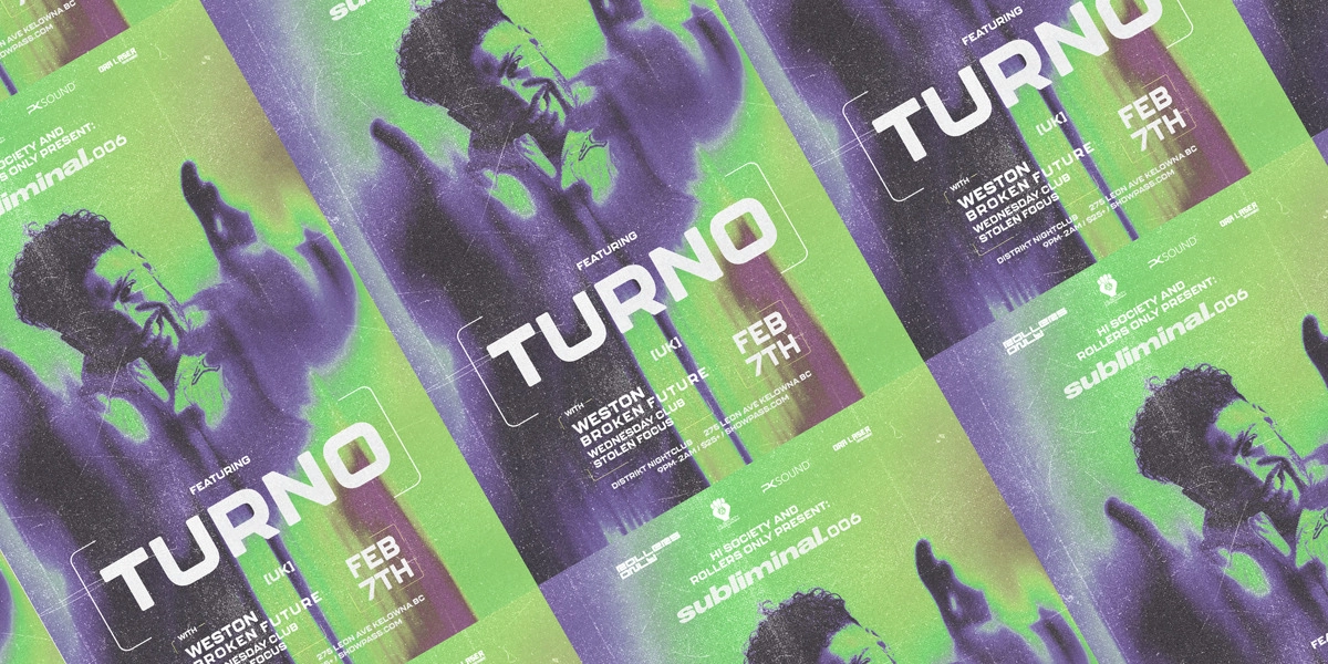 Event image for Subliminal006 - Turno (UK) w/ Weston & Broken Future