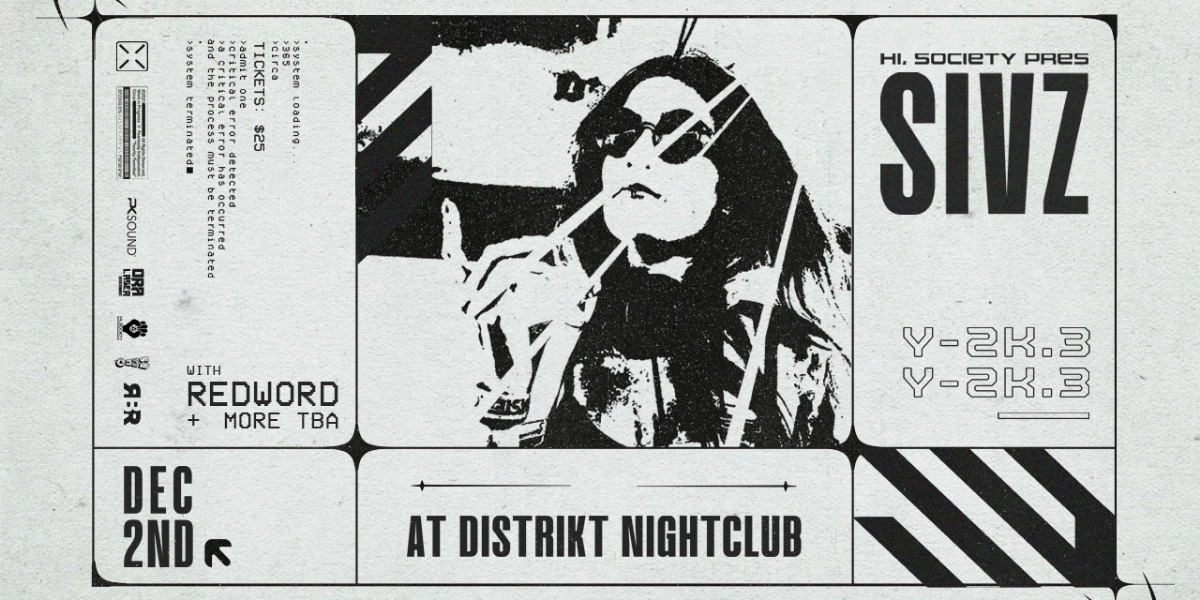 Event image for Hi, Society Presents: Sivz