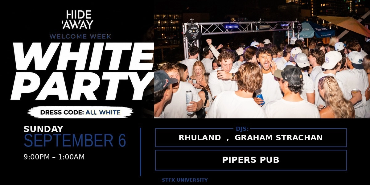Event image for STFX WHITE PARTY