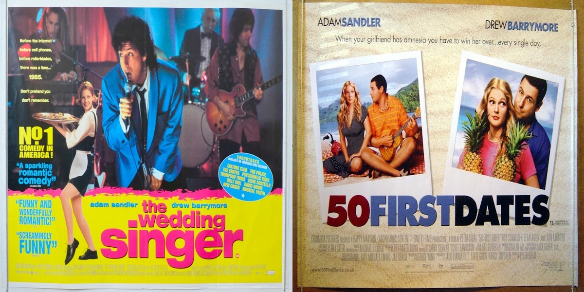 Event image for The Wedding Singer (1989) & 50 First Dates (2004)