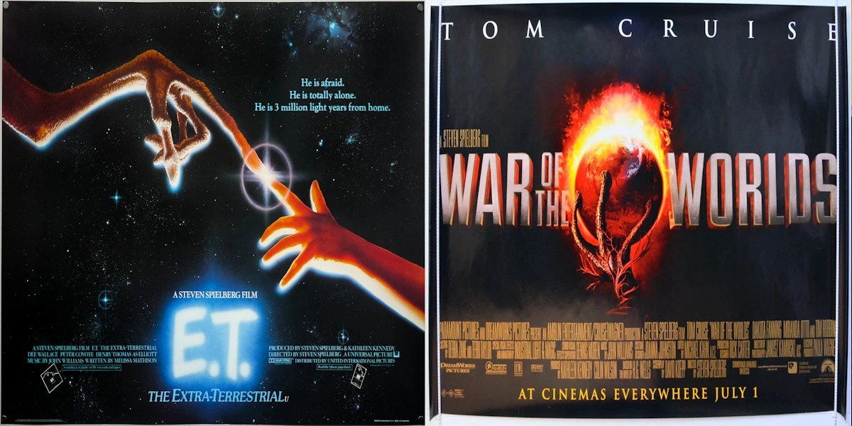 Event image for E.T. the Extra-Terrestrial (1982) & War of the Worlds (2005)