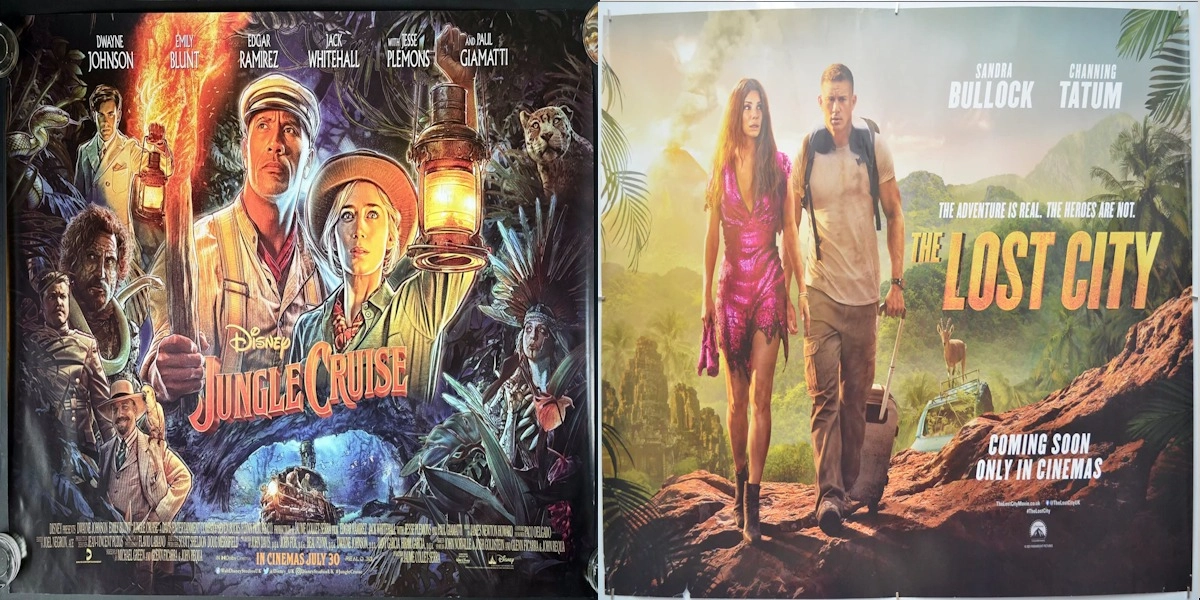 Event image for Jungle Cruise (2021) & The Lost City (2022)