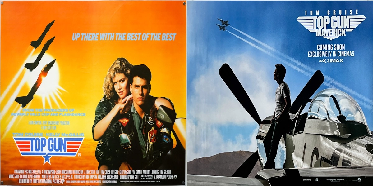 Event image for Top Gun (1986) & Top Gun: Maverick (2022)