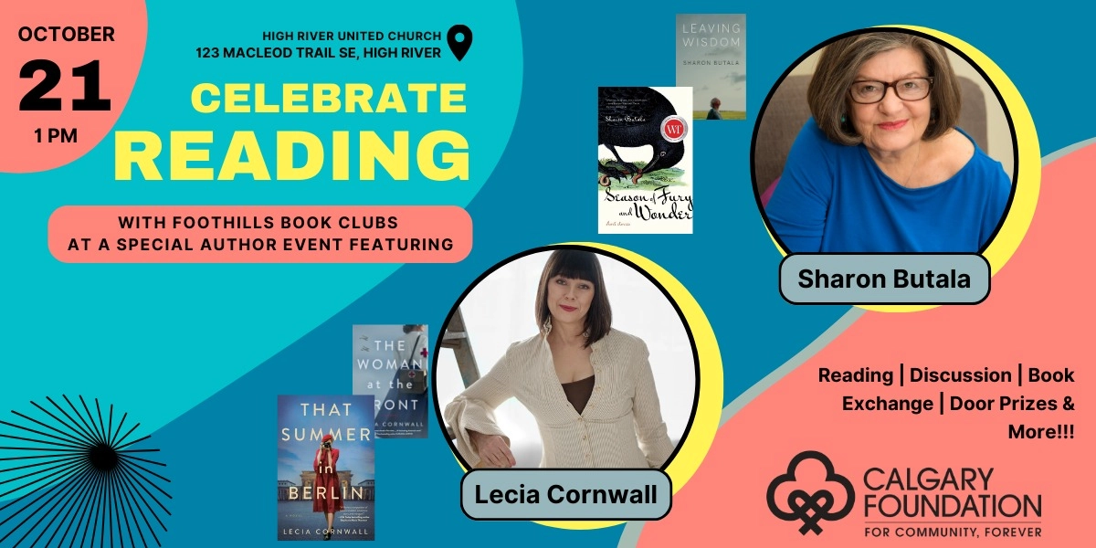 Event image for Foothills Book Clubs present Sharon Butala & Lecia Cornwall