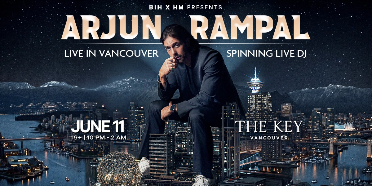 Event image for ARJUN RAMPAL LIVE IN VANCOUVER