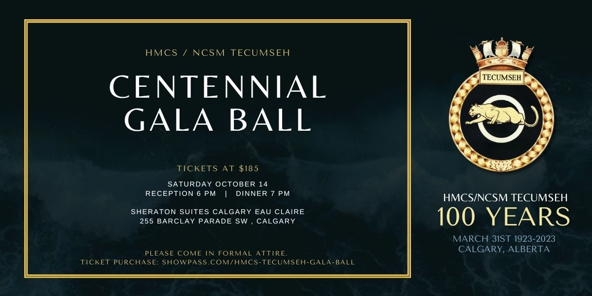 Event image for HMCS Tecumseh Gala Ball