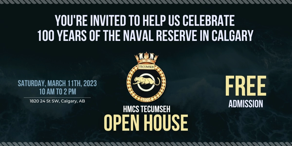 Event image for HMCS Tecumseh Centennial Open House