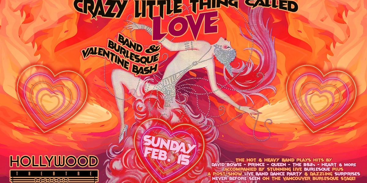 Event image for Band and Burlesque Valentine's Day Bash!