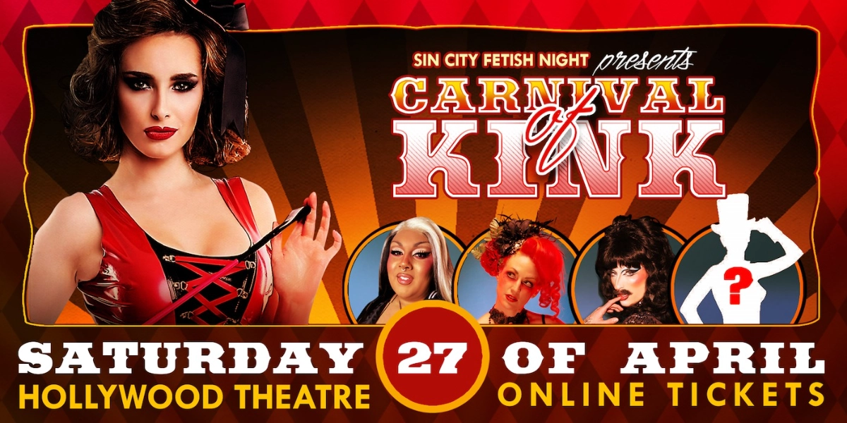 Event image for SIN CITY – Sexy Circus & Carnival Of Kink Fetish Ball
