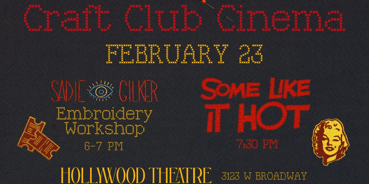 Event image for Craft Club Cinema: Some Like It Hot
