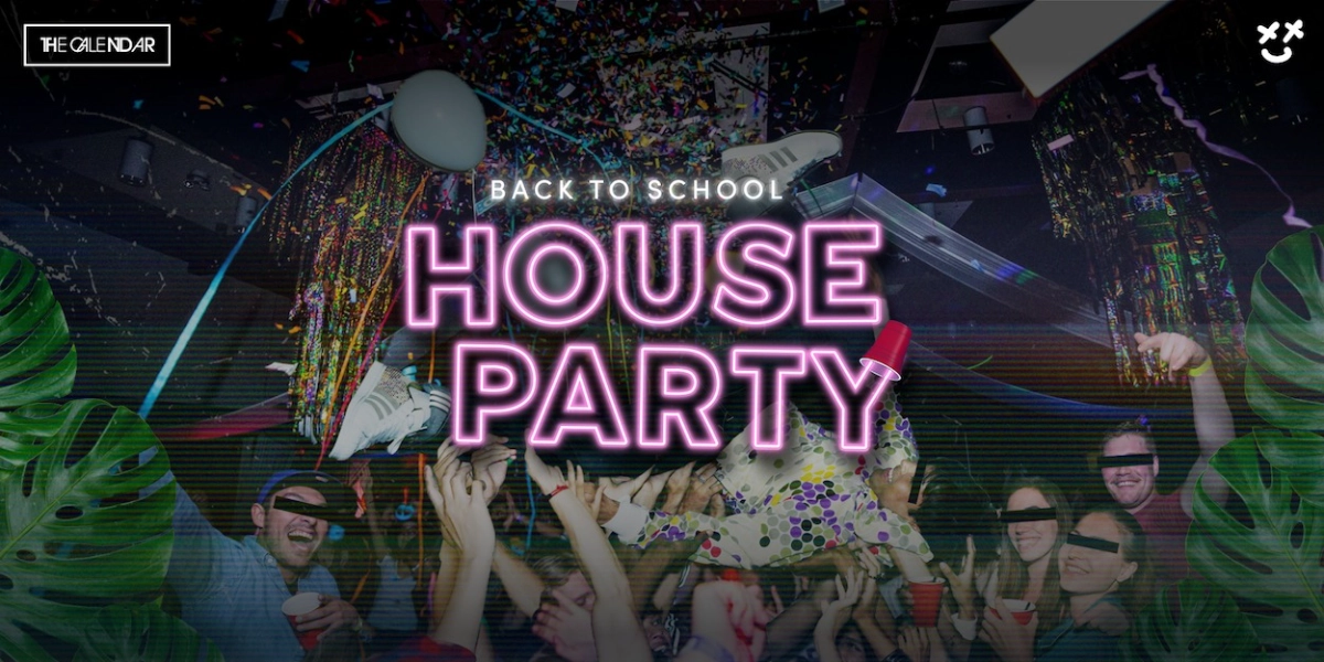 Event image for The Calendar’s Back To School House Party