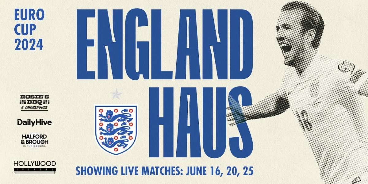 Event image for ENGLAND HAUS - EURO CUP VIEWING PARTY!