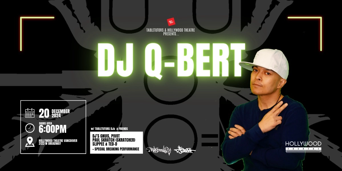 Event image for Q-Bert LIVE at Hollywood Theatre