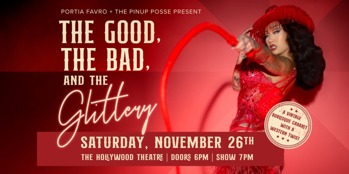 Event image for The Good, The Bad + The Glittery
