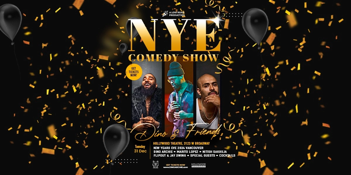 Event image for NYE Comedy Show - Dino & Friends