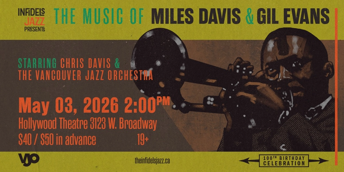 Event image for Chris Davis & The Vancouver Jazz Orchestra