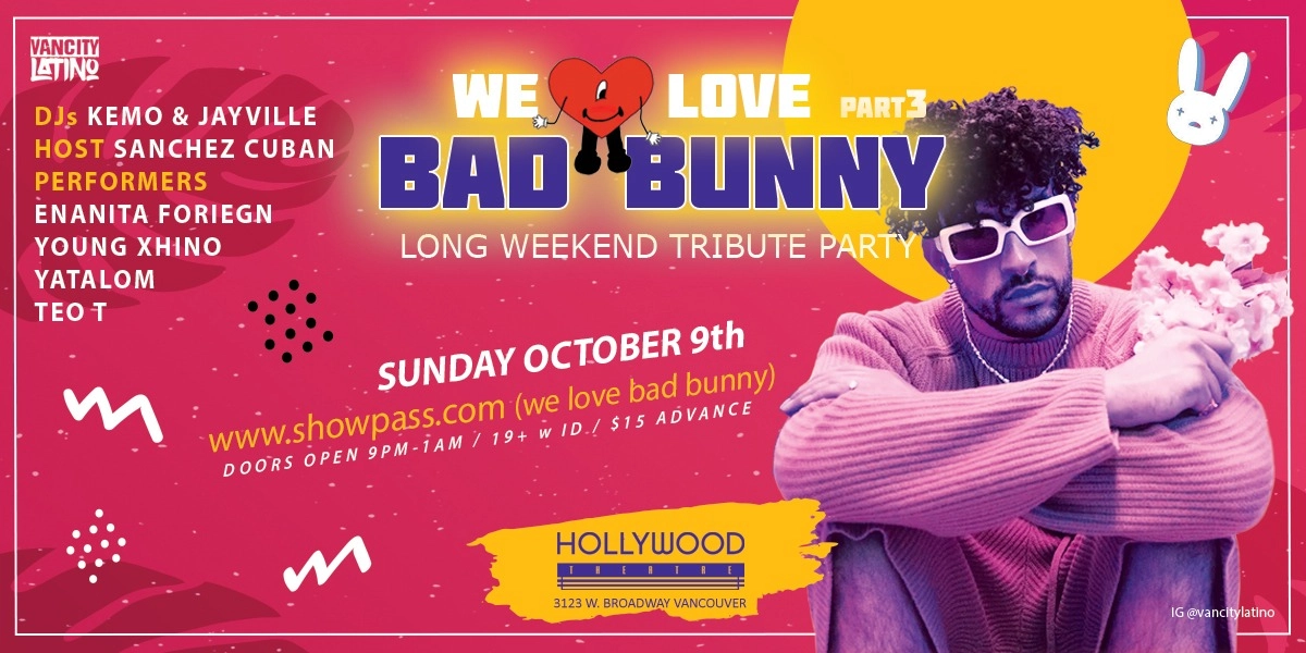 Event image for We Love Bad Bunny (Part 3)