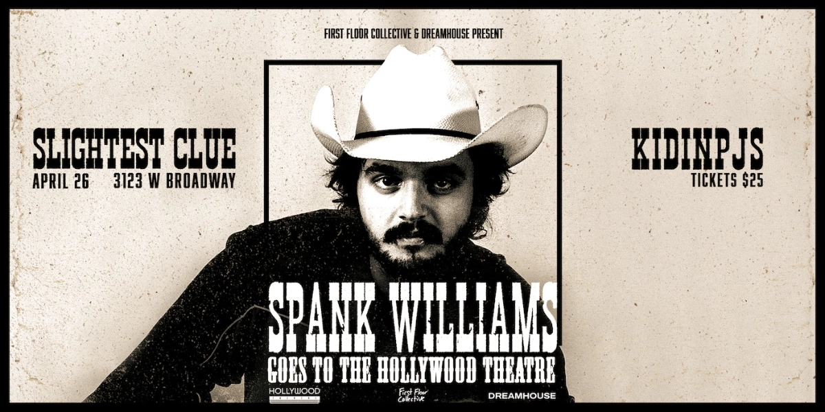 Event image for Spank Williams Live At Hollywood Theatre
